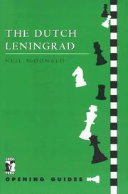 Cover of: Dutch Leningrad by Neil McDonald