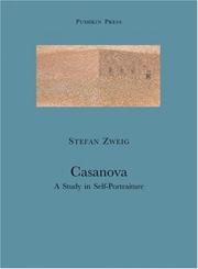 Cover of: Casanova by Stefan Zweig