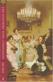 The Schubert song companion by Reed, John