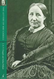 The letters of Mrs. Gaskell by Elizabeth Cleghorn Gaskell, J. A. V. Chapple, Arthur Pollard