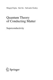 Cover of: Quantum theory of conducting matter: superconductivity