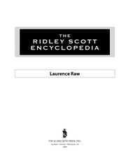 Cover of: The Ridley Scott encyclopedia