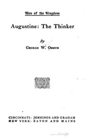 Cover of: Augustine by 