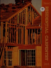 Cover of: Residential carpentry by Mortimer P. Reed