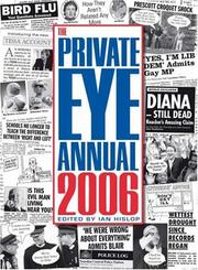 Cover of: The "Private Eye" Annual