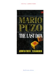 Cover of: The last Don = by Mario Puzo