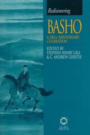 Rediscovering Basho by C. Andrew Gerstle