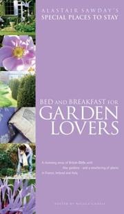 Cover of: Special Places to Stay Bed & Breakfast for Garden Lovers, 3rd (Special Places to Stay)