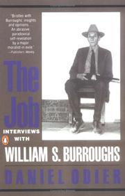 Cover of: The Job: Interviews with William S. Burroughs