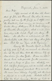 [Letter to] Dear Wife by William Lloyd Garrison
