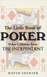Cover of: The Little Book of Poker by David Spanier