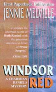 Cover of: Windsor Red (A Charmian Daniels Mystery) | Gwendoline Butler