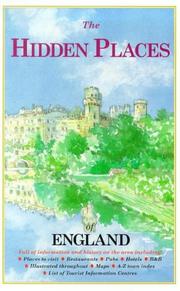 Cover of: The Hidden Places of England (Hidden Places Travel Guides)