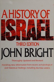 Cover of: A history of Israel.