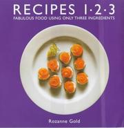 Cover of RECIPES 1-2-3 by ROZANNE GOLD