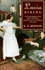 Cover of: Lucia rising by E. F. Benson