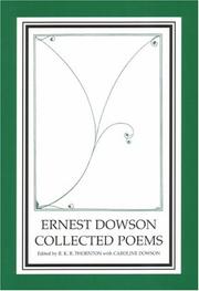 Cover of: Ernest Dowson Collected Poems