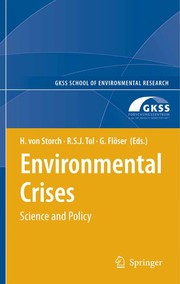 Cover of: Environmental Crises by H. v. Storch