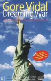 Cover of: Dreaming War by Gore Vidal