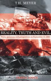 Cover of: Reality, Truth and Evil: Facts, Questions, And Perspectives on September 11, 2001