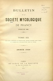 Cover of: Bulletin trimestriel de la Société mycologique de France by Société mycologique de France