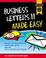 Cover of: Business Letters Made Easy