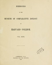 Cover of: Memoirs by Harvard University. Museum of Comparative Zoology