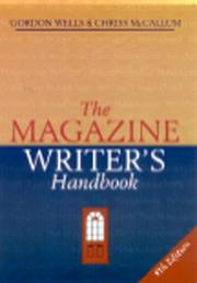 Cover of Magazine Writer's Handbook (Writers' Bookshop) by Gordon Wells
