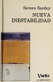 Cover of: Nueva inestabilidad by Severo Sarduy