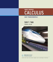 Cover of: Single variable calculus by Soo Tang Tan