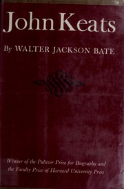 Cover of: John Keats. by Walter Jackson Bate