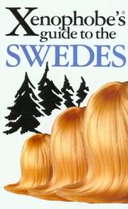 Cover of: The Xenophobe's Guide to the Swedes by Peter Berlin