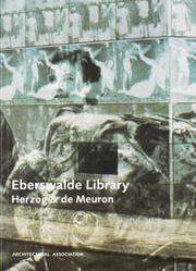 Cover of: Eberswalde Library: Herzog & de Meuron (Architecture Landscape Urbanism)