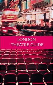 Cover of: The London Theatre Guide
