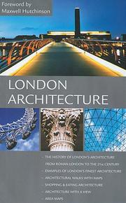 Cover of: London Architecture by Marianne Butler
