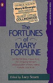 The Fortunes of Mary Fortune by Mary Fortune, Sussex