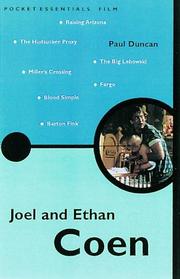 Cover of: The Coen Brothers (The Pocket Essentials : Film) by John M. Ashbrook, Ellen Cheshire