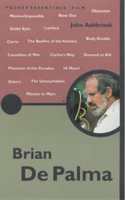Cover of: Brian de Palma