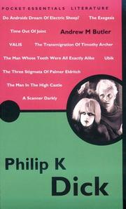 Cover of: Philip K. Dick