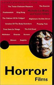 Cover of: Horror Films (Pocket Essentials)