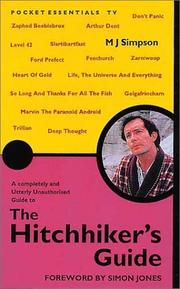 Cover of: The Unofficial Guide to the Hitch-Hiker's Guide