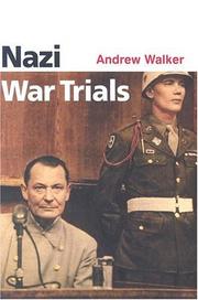 Cover of: The Nazi War Trials (The Pocket Essential Series) by Andrew Walker