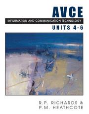 Cover of: AVCE Information and Communications Technology