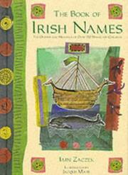 Cover of: The book of Irish names by Iain Zaczek