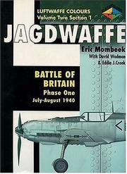 Jagdwaffe: Battle of Britain: Phase One: July-August 1940 (Luftwaffe Colours: Volume Two, Section 1)