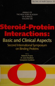 Cover of: Steroid-protein interactions: basic and clinical aspects