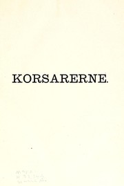 Cover of: Korsarerne by Johan Peter Emilius Hartmann
