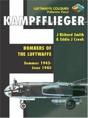 Cover of: Kampfflieger Bombers Vol4 (Luftwaffe Colours) by Eddie Creek