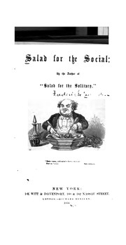 Cover of: Salad for the social