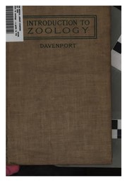 Cover of: Introduction to zoology: a guide to the study of animals, for the use of secondary schools